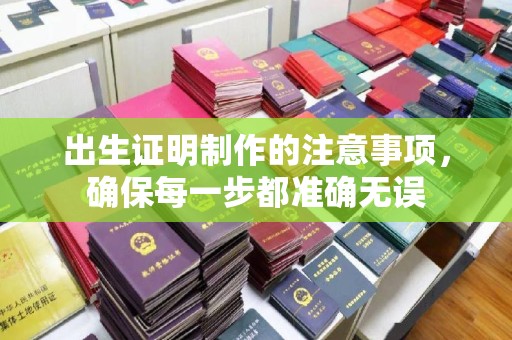 蚌山出生证明制作的注意事项，确保每一步都准确无误